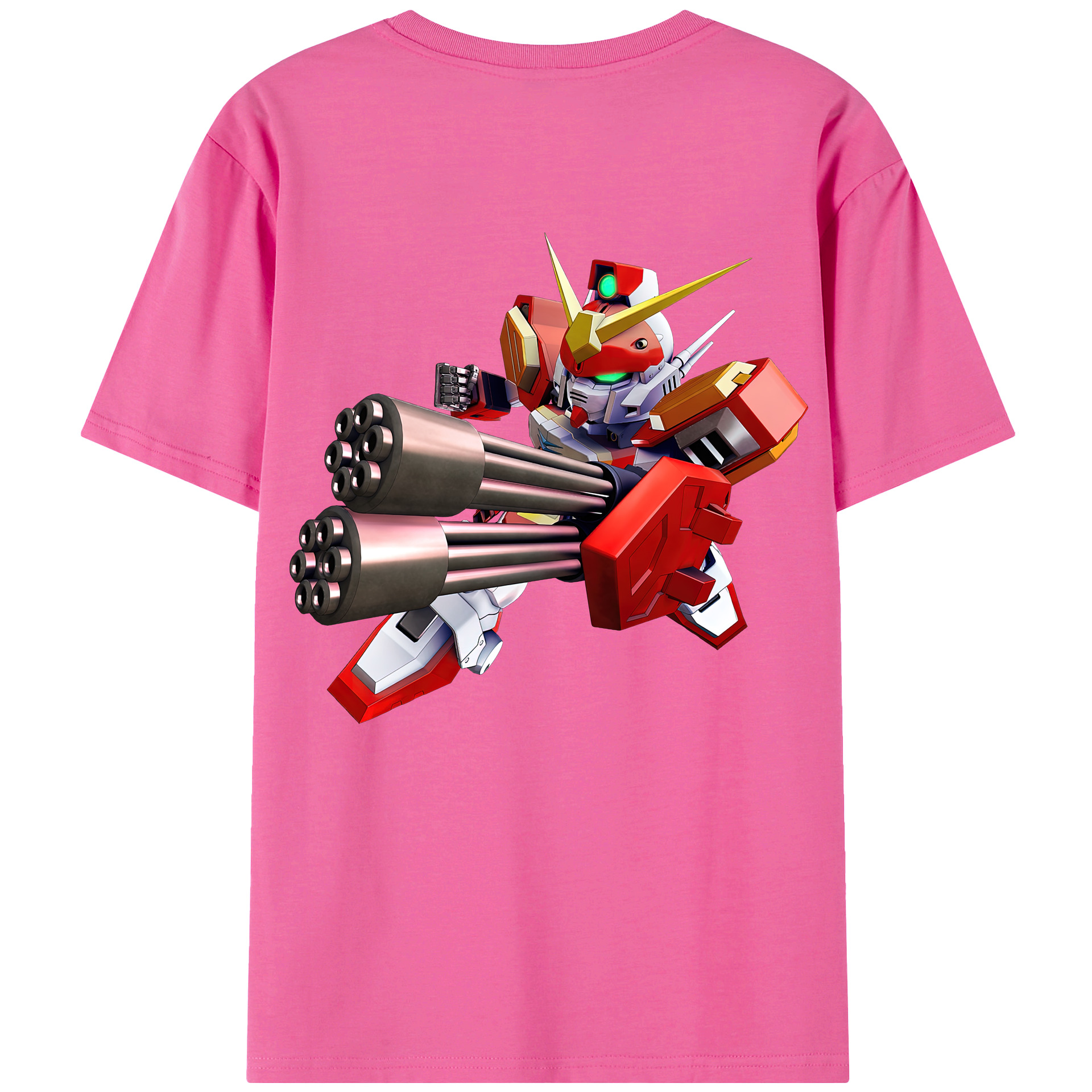 （画像用） 機動戦士ガンダム Mobile Suit Gundam レディース半袖Tシャツ(バックプリント)